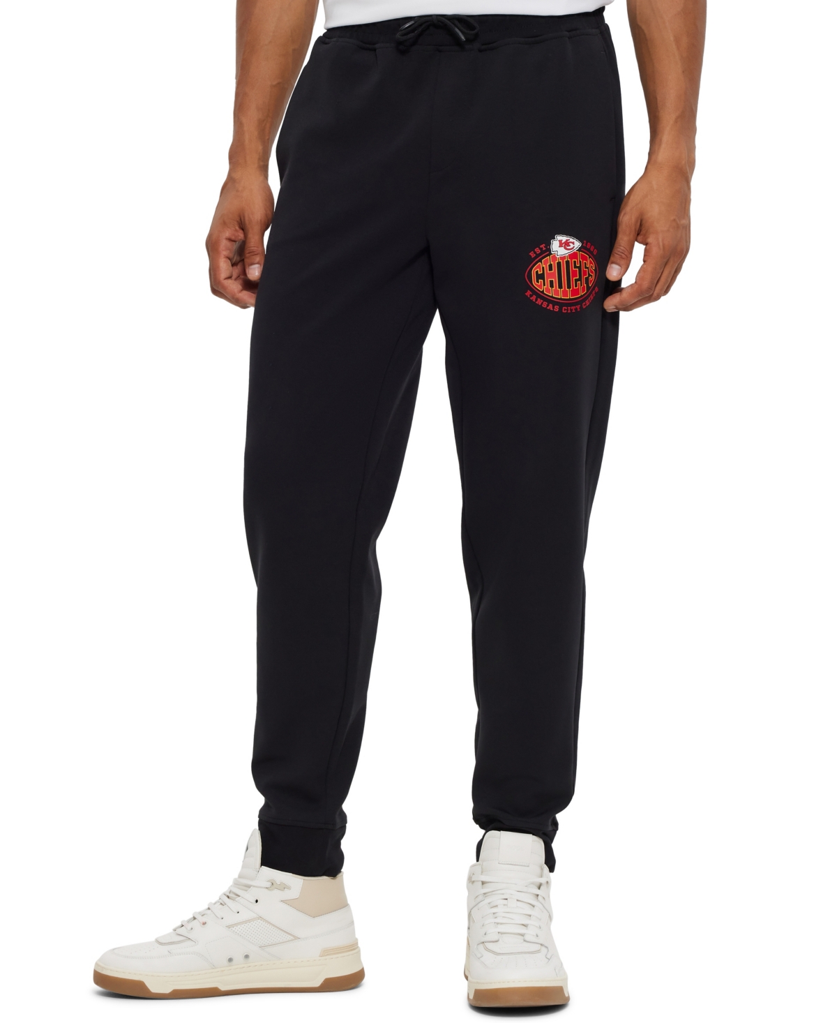 Shop Hugo Boss Boss By  Men's Boss X Nfl Tracksuit Bottoms Pants In Black