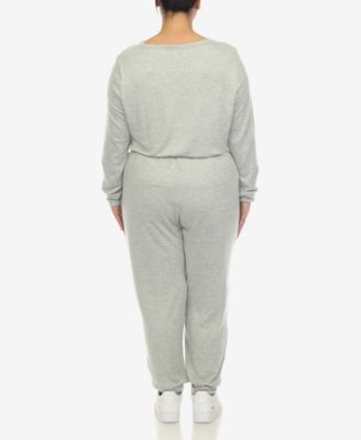 Plus Size Lounge Set, 2-Piece