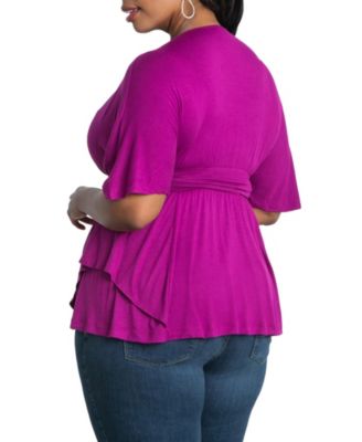 Plus Size Promenade Jersey Top