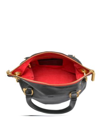 Daniel Medium Leather Crossbody Satchel Bag