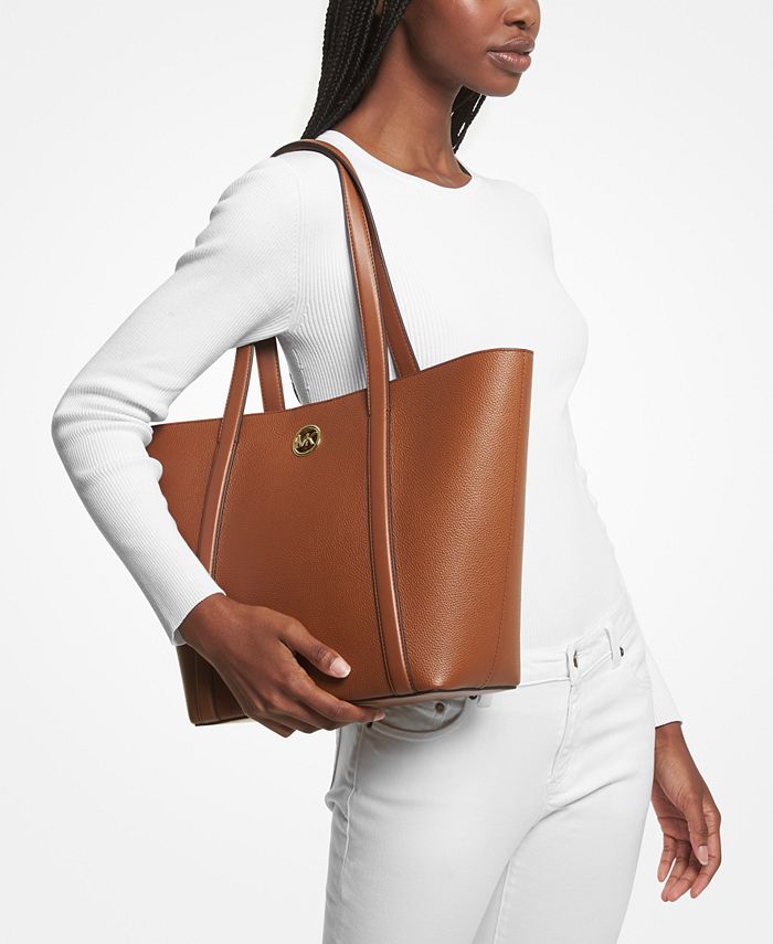 Michael Kors Hadleigh Large Leather Tote - Macy's