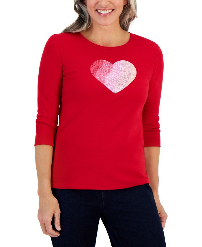 Macy's karen scott petite tops store