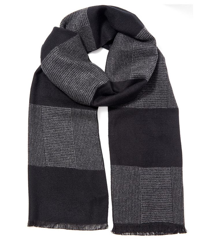 Gallery Seven Men's Elegant Winter Scarf Cashmere Feel - Macy's