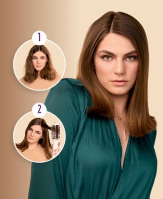 SmoothStyle Heated Comb and Blow Dryer Brush - HT202