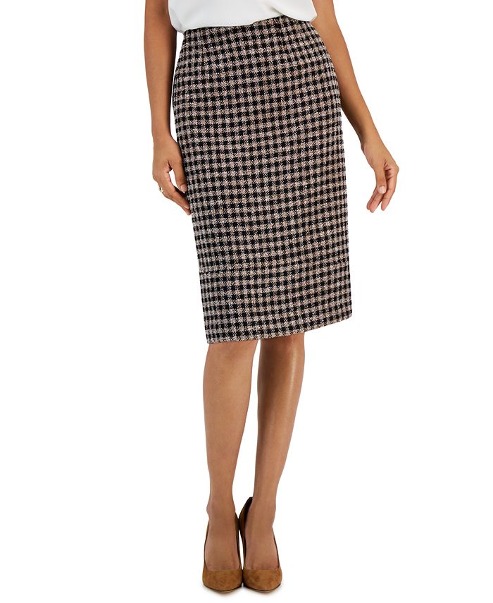 Kasper Women's Tweed Pencil Skirt - Macy's