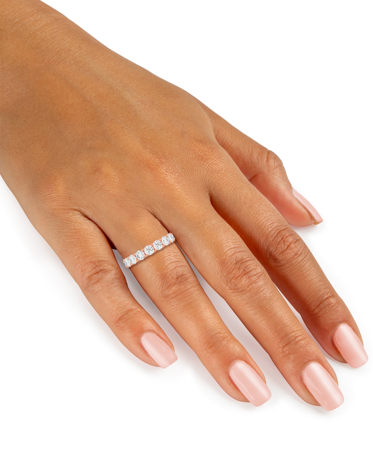 Diamond Eternity Band (5 ct. t.w.) in Platinum or 14k Gold