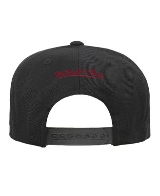 Big Boys and Girls Black Miami Heat Team Script Snapback Hat