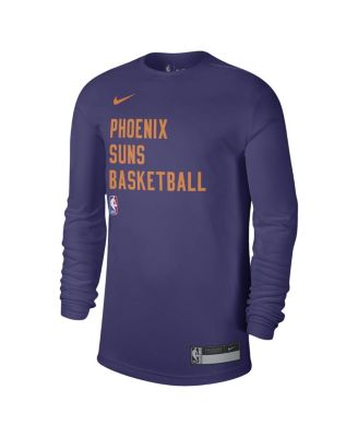 Men's and Women's Purple Phoenix Suns 2023 Legend On-Court Practice long sleeve