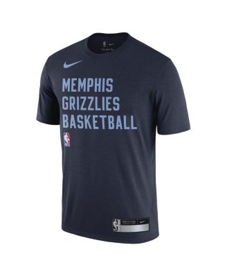 Men's Navy Memphis Grizzlies 2023/24 Sideline Legend Performance Practice T-shirt