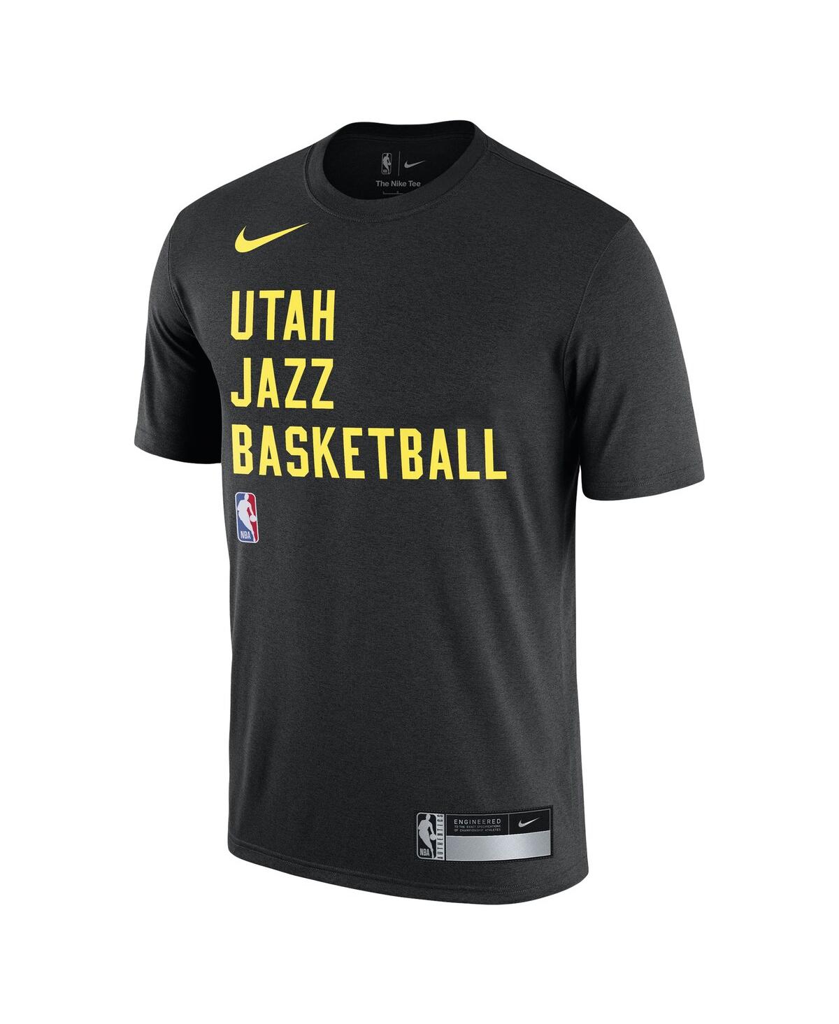 Shop Nike Men's  Black Utah Jazz 2023 Sideline Legend Performance Practice T-shirt