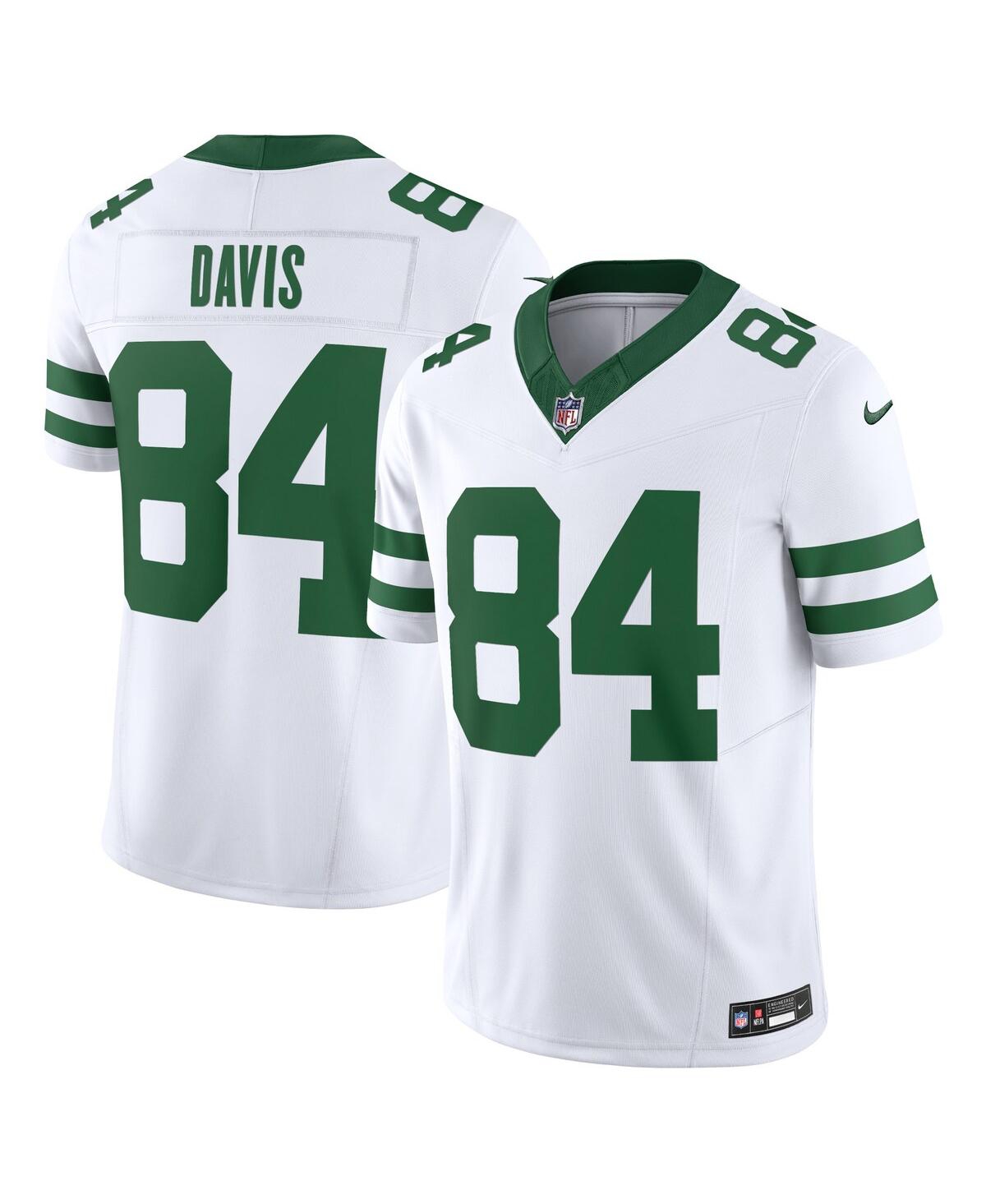 Men's Nike Corey DavisNew York Jets Legacy Vapor F.u.s.e. Limited Jersey - White