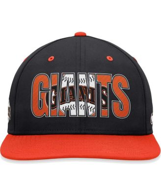 Men's Black San Francisco Giants Cooperstown Collection Pro Snapback Hat