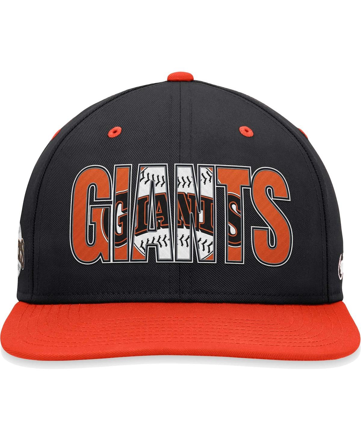 Shop Nike Men's  Black San Francisco Giants Cooperstown Collection Pro Snapback Hat