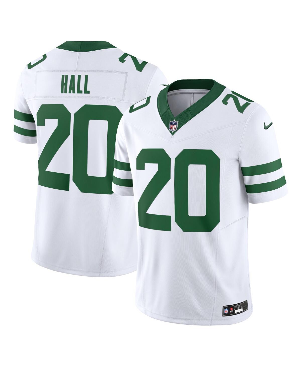 Men's Nike Breece HallNew York Jets Legacy Vapor F.u.s.e. Limited Jersey - White
