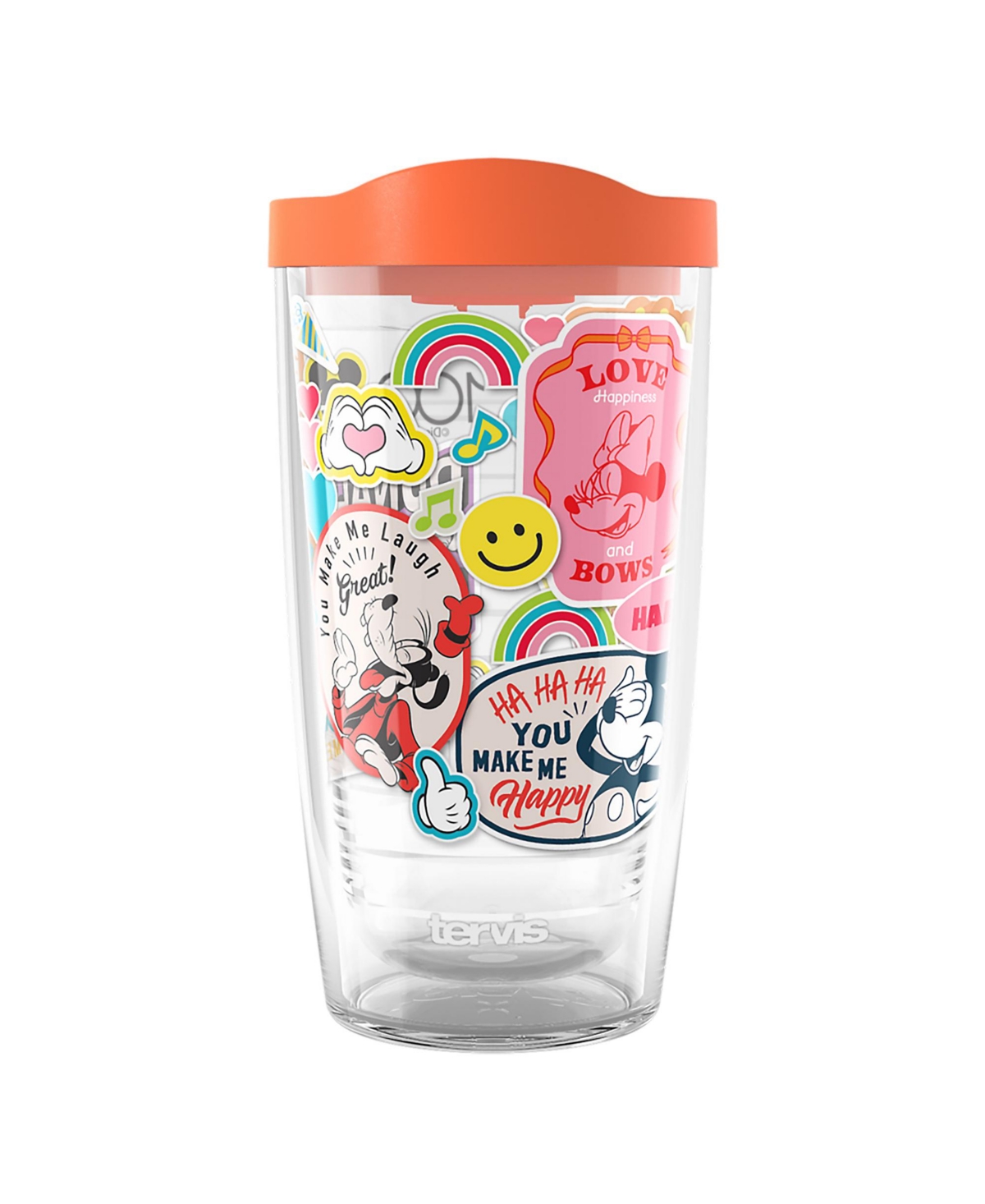 Tervis Tumbler Tervis Disney 100 Anniversary Happy Faces Made In Usa Double Walled Insulated Tumbler Travel Cup Kee In Open Miscellaneous