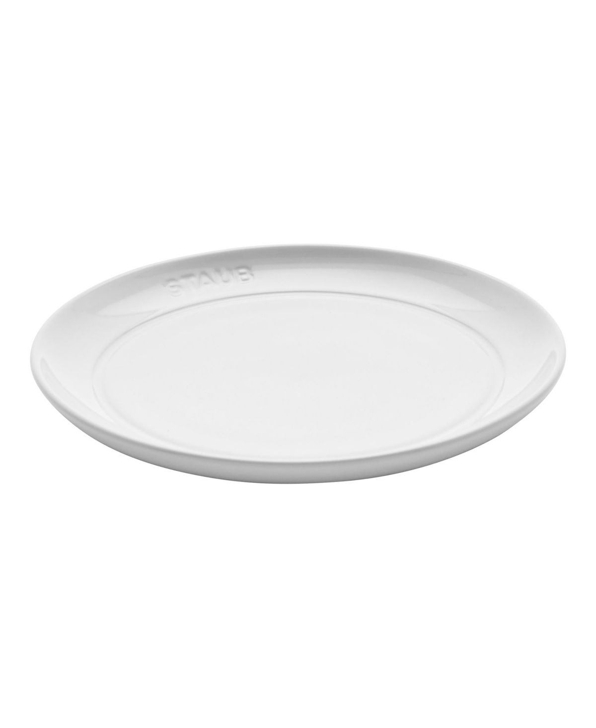 Appetizer Plate 4-Piece Set, 6" - White