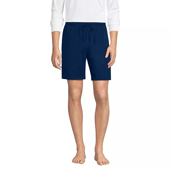 Men's Knit Jersey Pajama Shorts - thumbnail 10