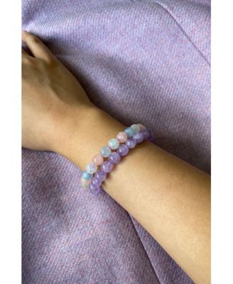Billie — Beaded jade stone bracelet