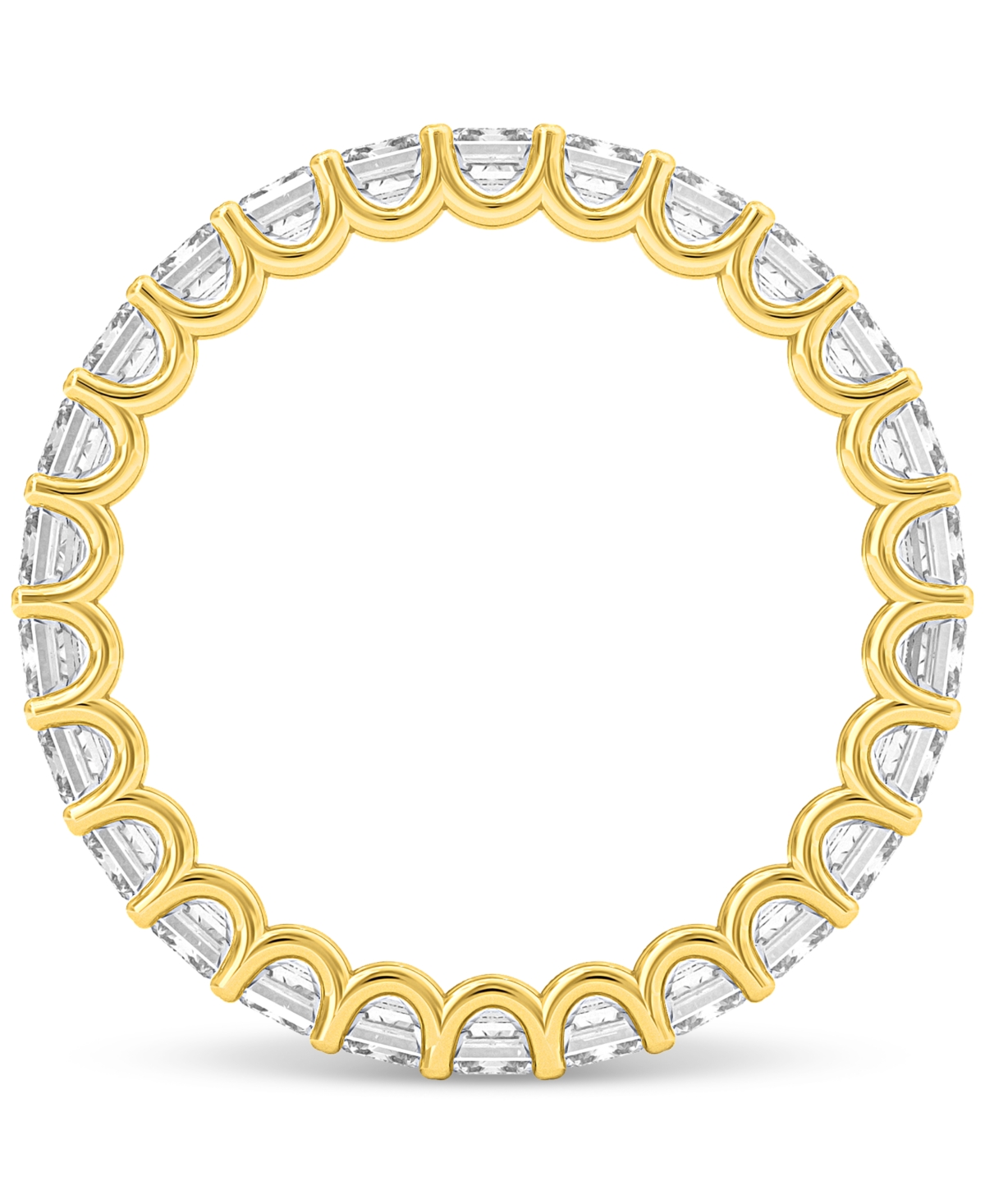 Diamond Emerald-Cut Eternity Band (3 ct. t.w.) in Platinum or 14k Gold