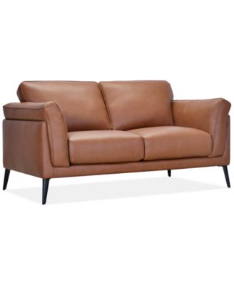 Keery 66.5" Leather Loveseat