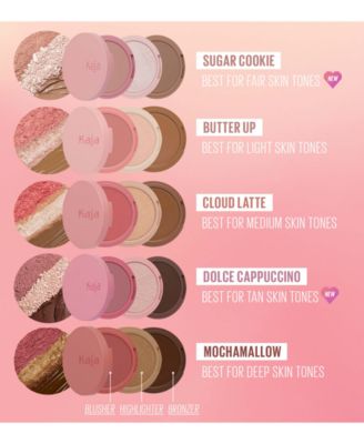 Face Bento Cream Bronzer, Powder Blush & Highlighter Sculpting Trio