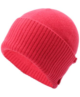 Women's Bow Ribbed-Cuff Knit Beanie