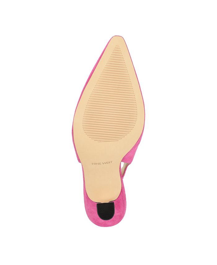 Nine West Women's Veroni Stiletto Slingback Dress Pumps - Macy's