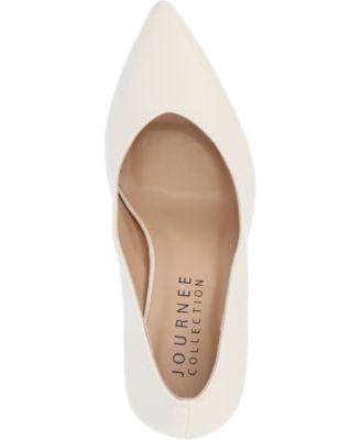 Women's Simonne Block Heel Pointed Toe Pumps