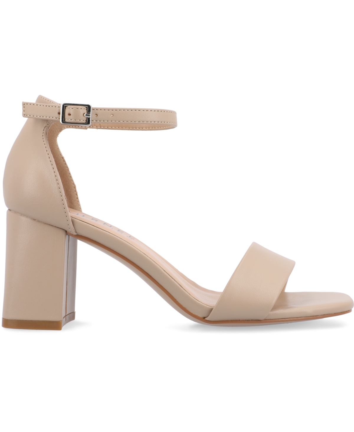 Journee Collection Collection Women's Wide Width Supernatural Tru Comfort Foam Valenncia Pumps Warm Shades In Neutral