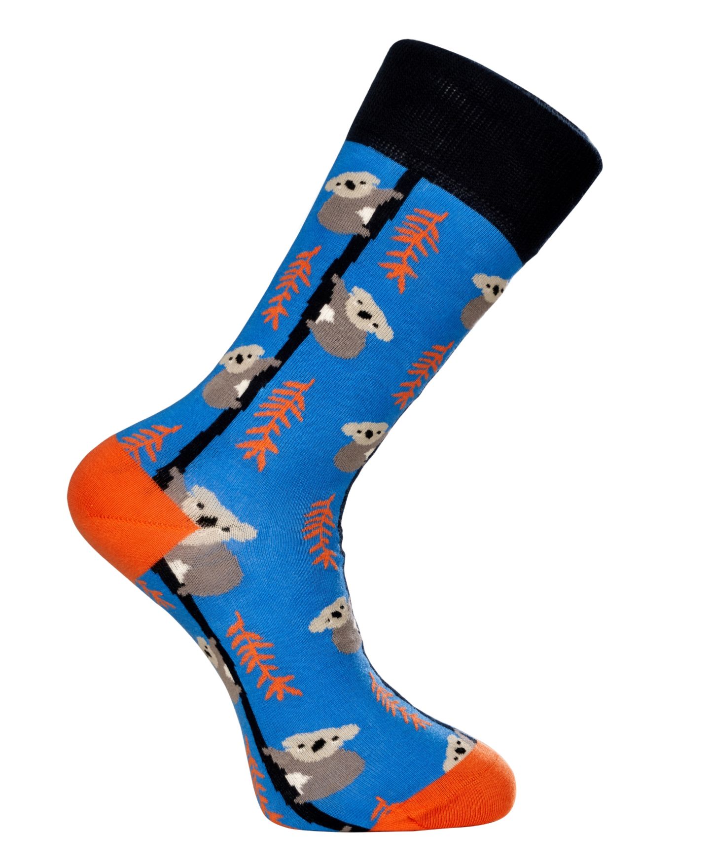 Носки Design для мужчин, без швов, средней высоты — Love Sock Company, цвет: Синий — фото 3