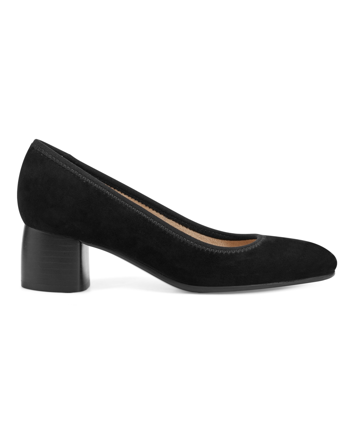 EARTH WOMEN'S RELLIA BLOCK HEEL BALLET PUMPS 