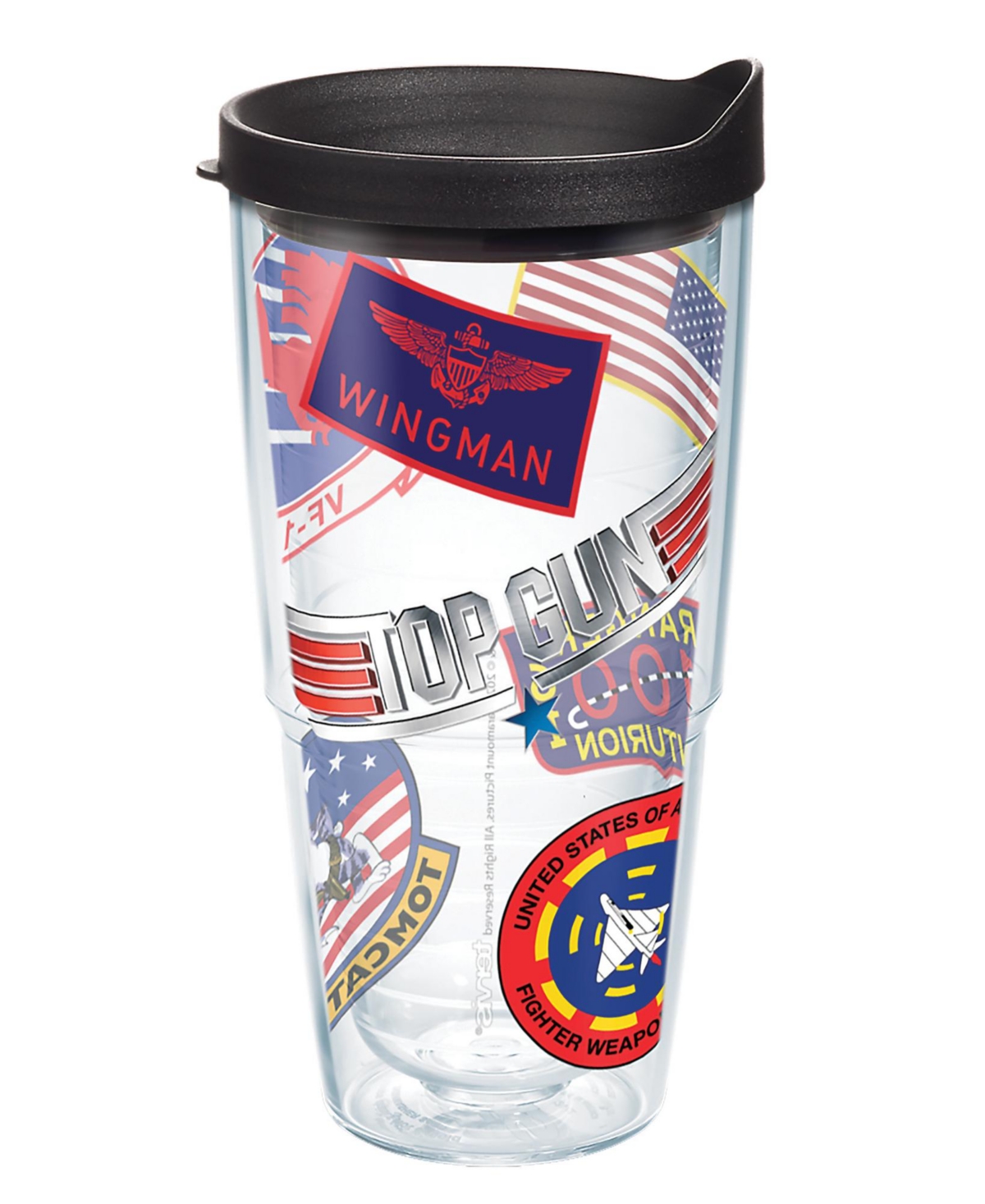 Tervis Tumbler Tervis Top Gun Maverick Patch Collage Made In Usa Double Walled Insulated Tumbler Travel Cup Keeps D In Open Miscellaneous