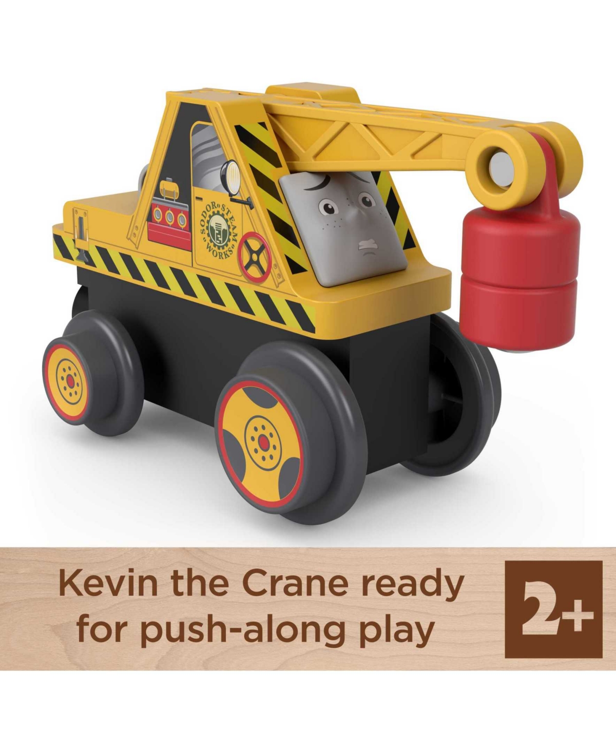 Shop Fisher Price Fisher-price Thomas & Friends Wooden Railway Kevin The Crane In Multi