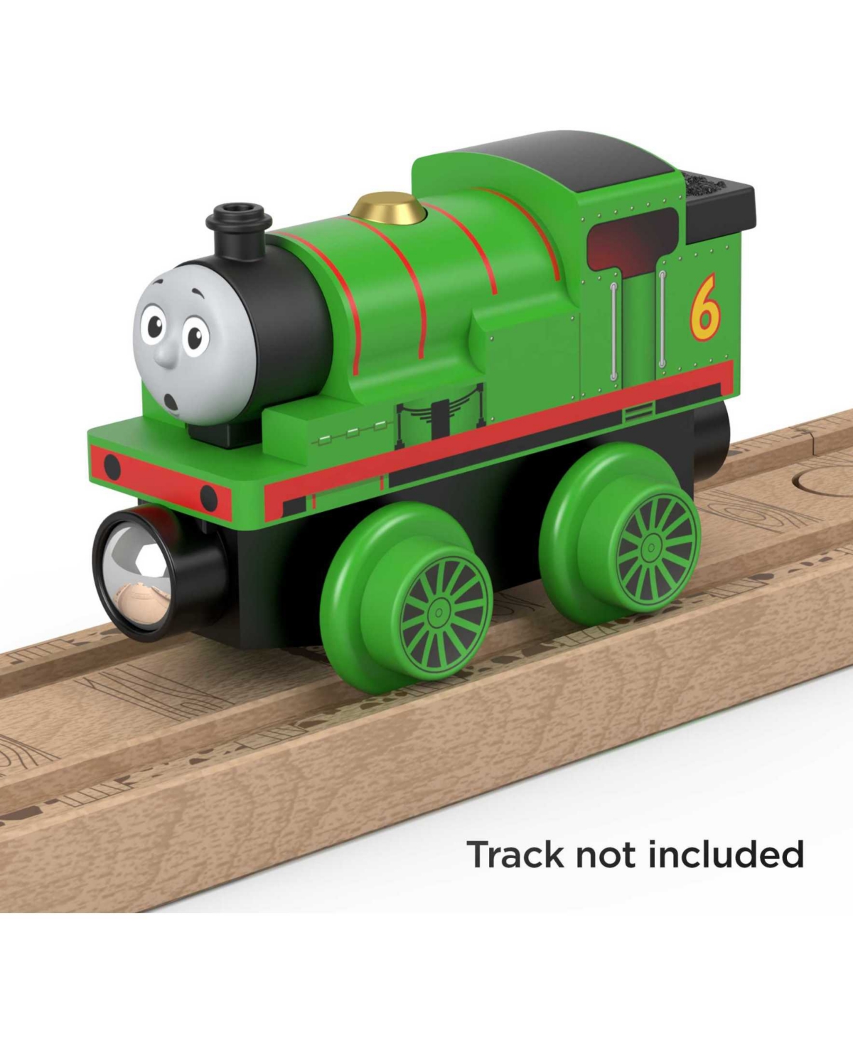 Shop Fisher Price Thomas Friends Wooden Railway, Percy Engine Toy In Multi