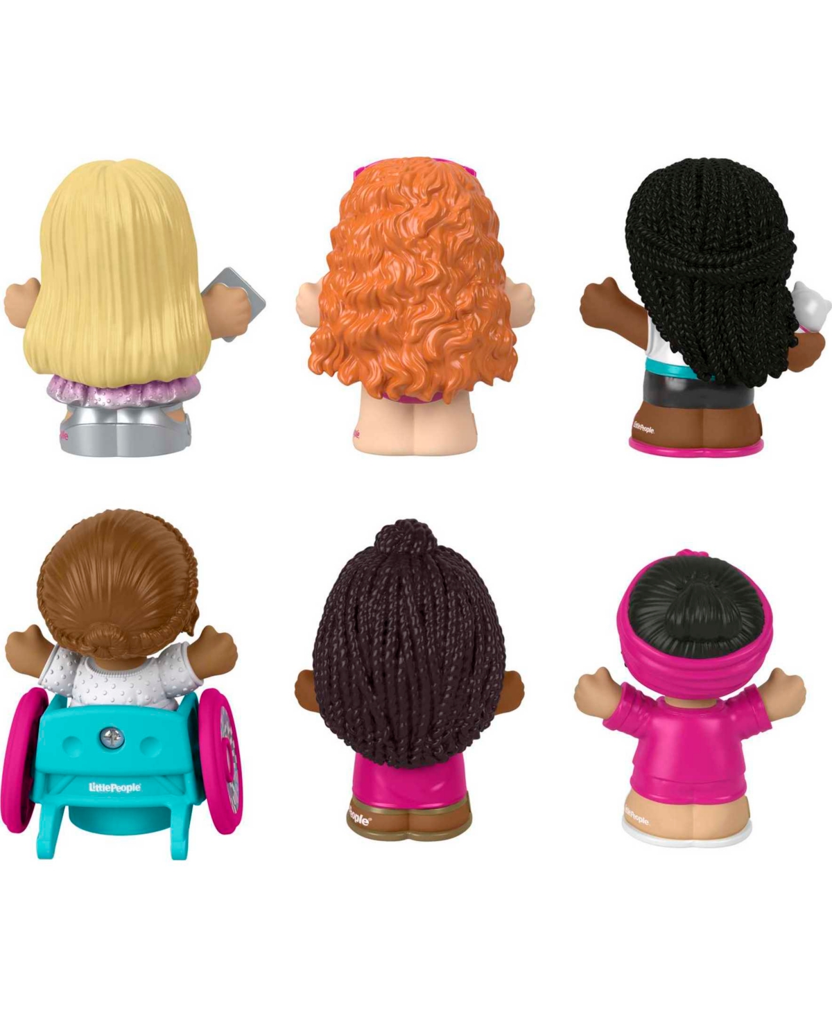 Shop Fisher Price Barbie Figure By Little People Set In Multi