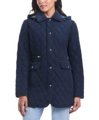 Jones NY Quilted Hooded Black NWT Jacket outlet size Small