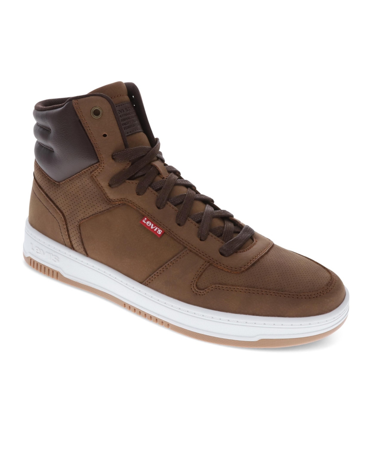 Levi's Men's Drive Hi Cbl High Top Sneakers - Brown