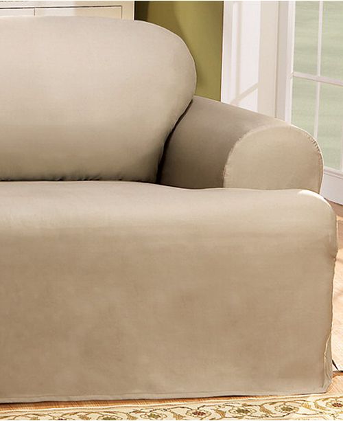 t cushion chair slipcover with skirt