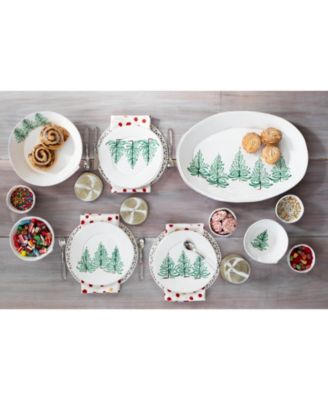 Melamine Lastra Holiday Oval Platter 18''