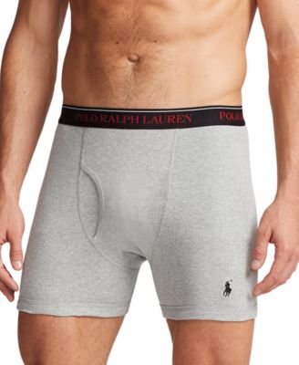 Men's 5 +1 Free Bonus. Classic-Fit Cotton Boxer Briefs 