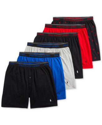 Polo Ralph Lauren Men's Classic good Fit Cotton Boxer Briefs BONUS 6-Pack Size Large