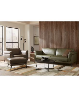 Keery 91" Leather Sofa, Created for Macy's