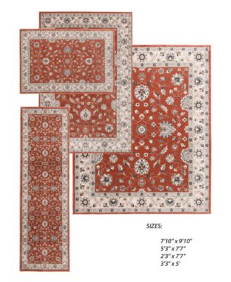 Mink Home Insight IST-7203 Area Rug Set, 4 Piece