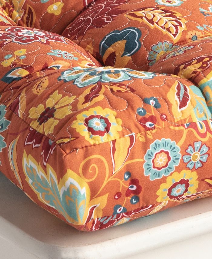 Greenland Home Fashions Astoria Spice TripleCushioned 4 Piece Chair