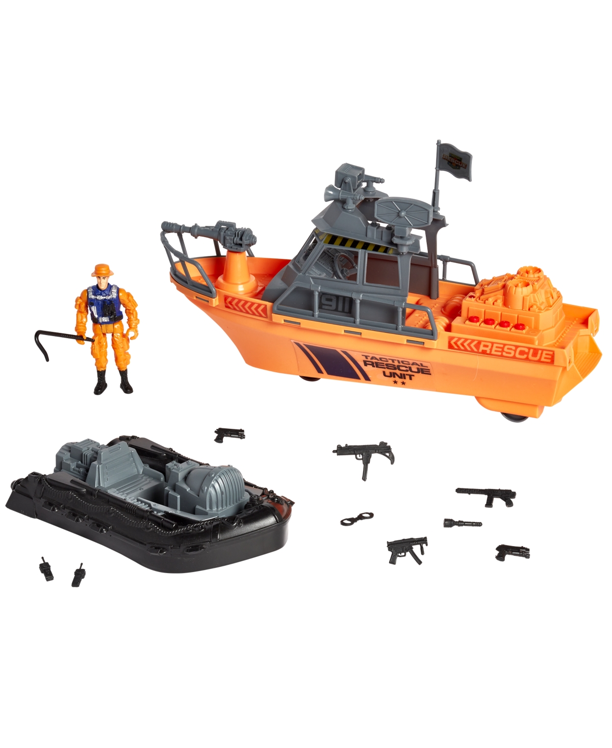 True Heroes Kids' Rescue Boats Playset, Created For You By Toys R Us In Multi