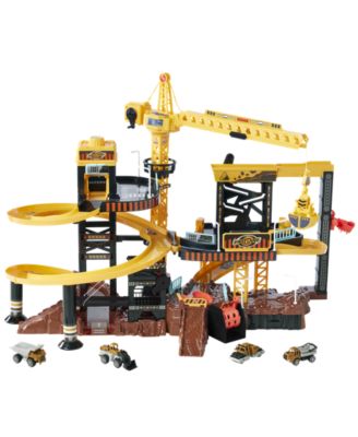 Fast Lane Lights Sounds Construction Playset, Created for You by