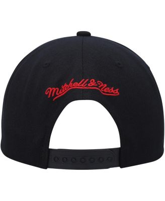 Men's Black Portland Trail Blazers Hardwood Classics MVP Team Script 2.0 Snapback Hat