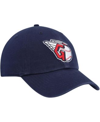 Men's Navy Cleveland Guardians Clean Up Adjustable Hat