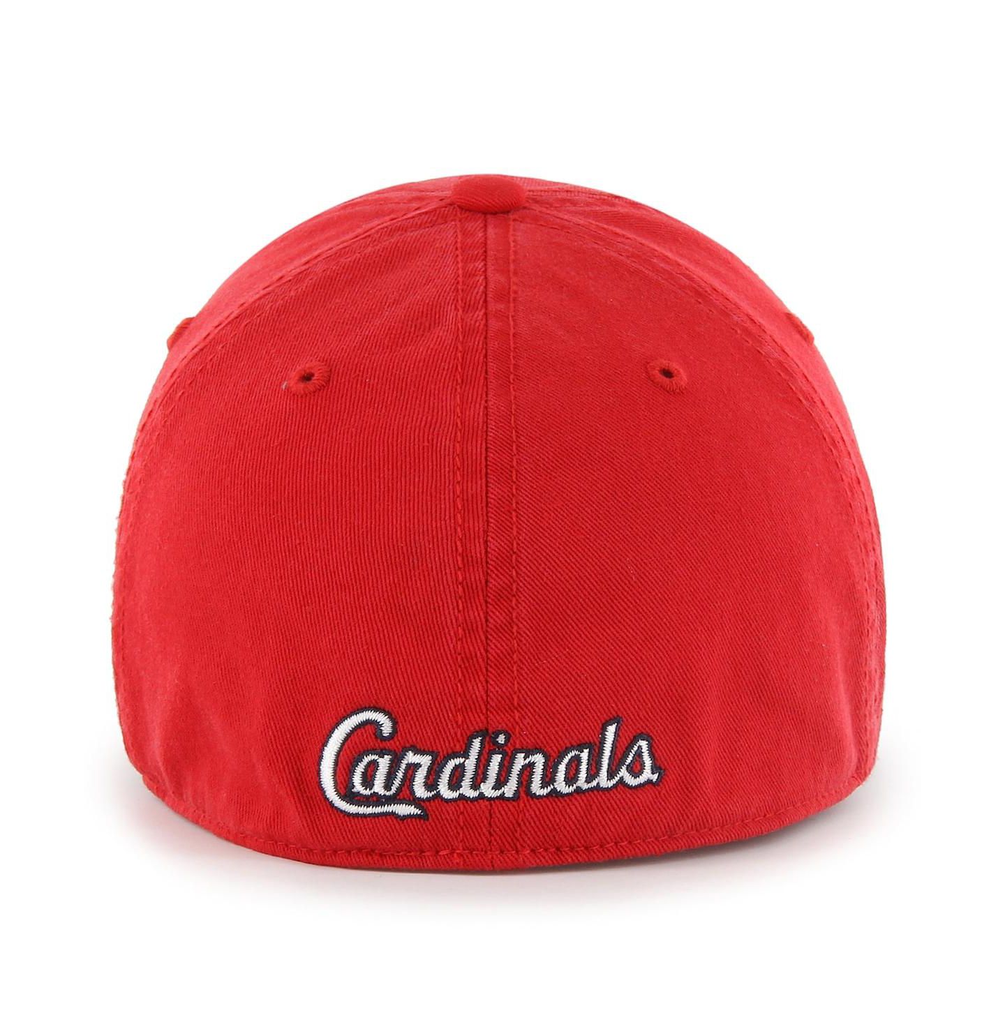 Мужская кепка '47 Brand Red St. Louis Cardinals Franchise Logo Fitted Hat — фото 2