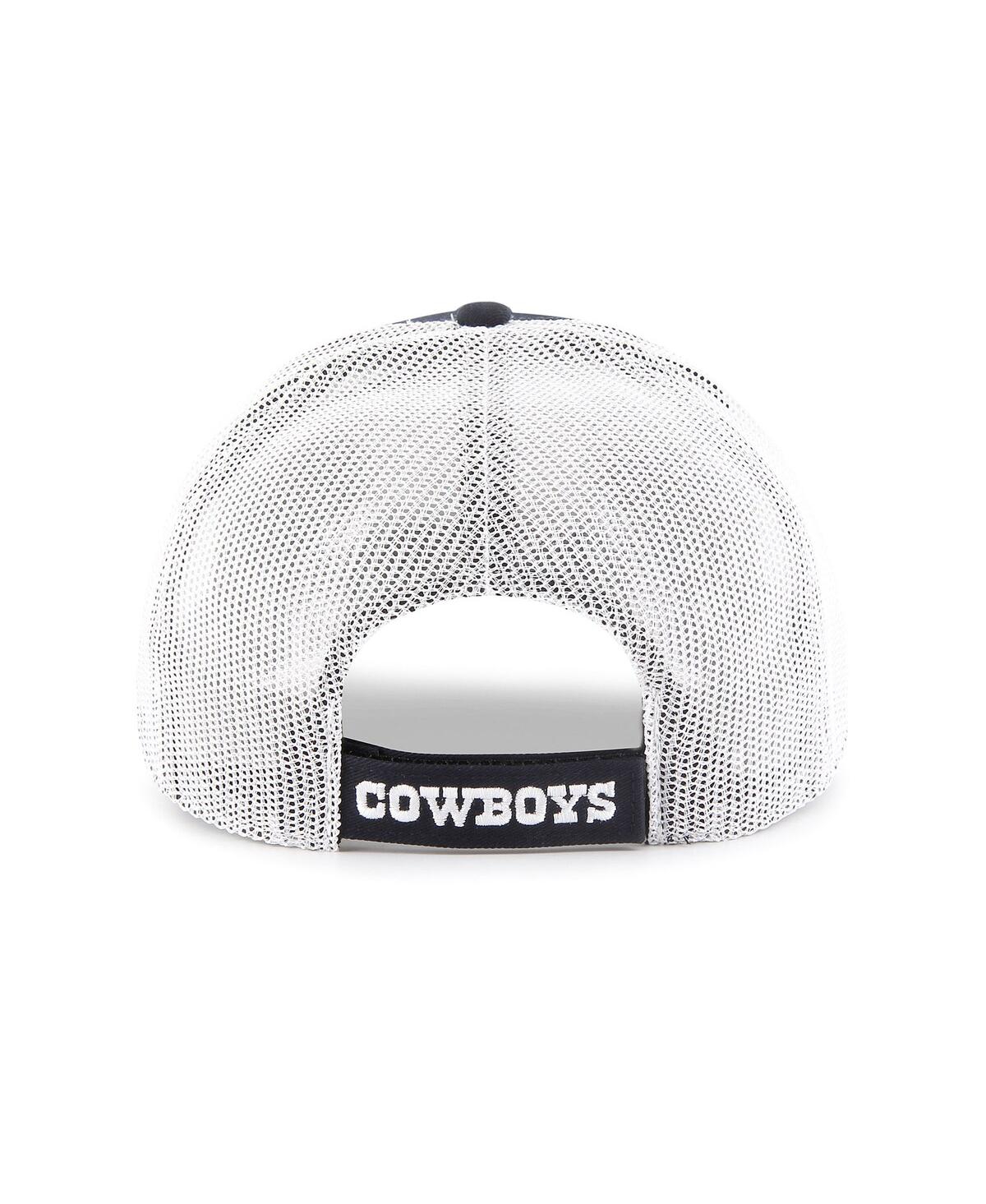 47 Brand Men's ' Navy Dallas Cowboys Drifter Mvp Trucker Adjustable Hat In Navy